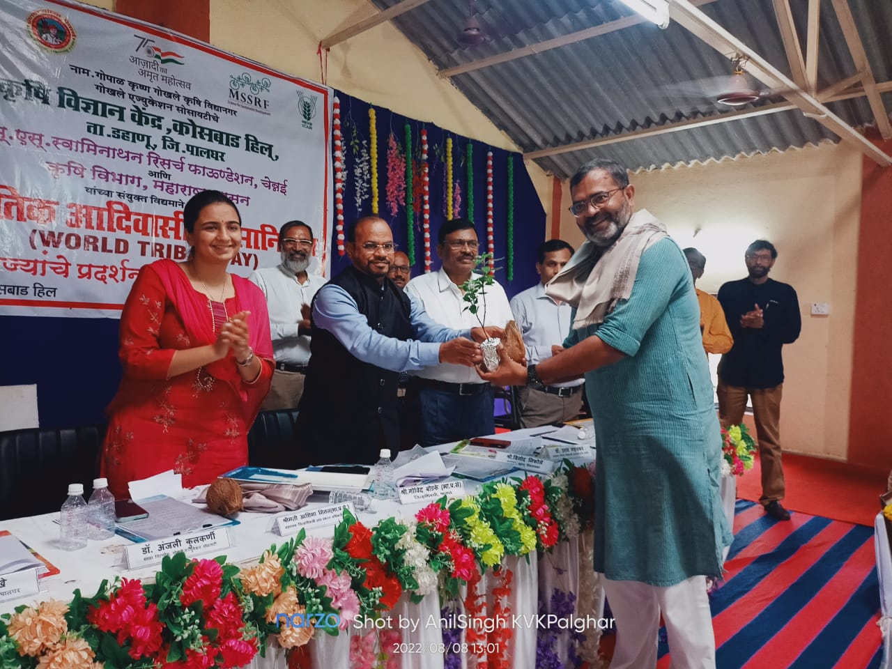 Felicitation by Hon. Collector, Palghar District
