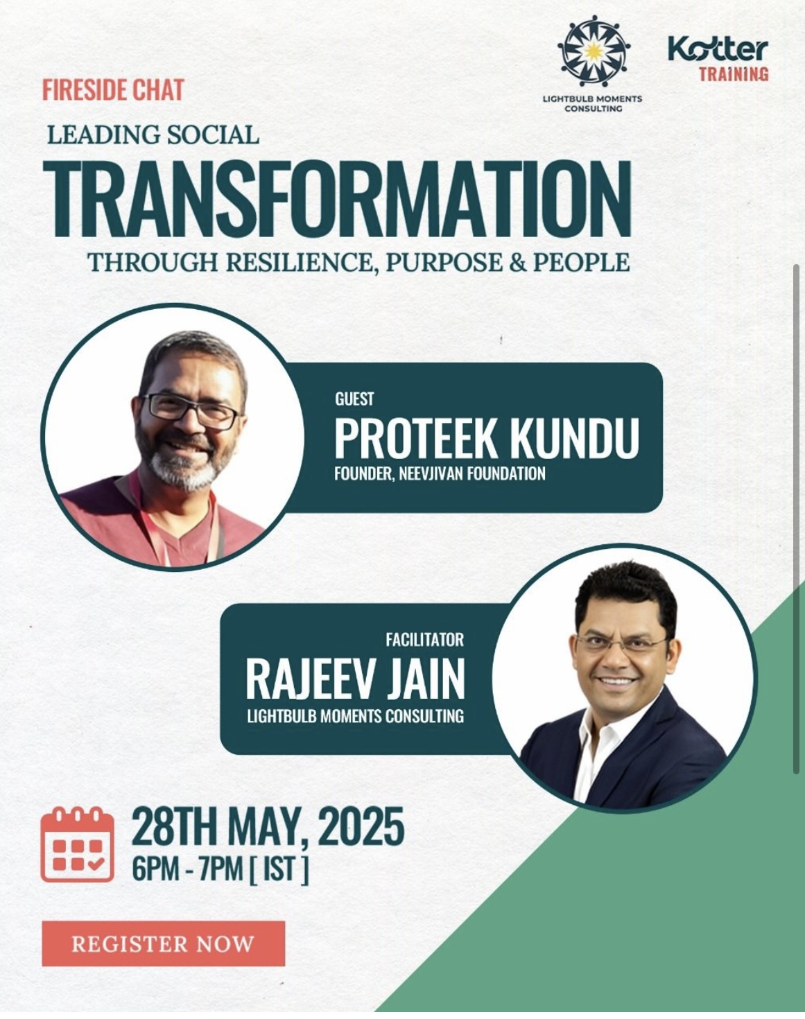 Fireside Chat with Rajeev Jain, Light Bulb Moments Consulting